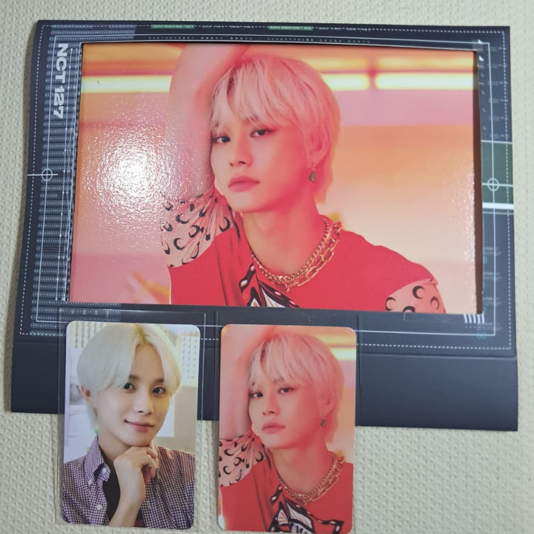 JUNGWOO NCIT PHOTOFRAME SET NCT 127 OFFICIAL PHOTOCARD