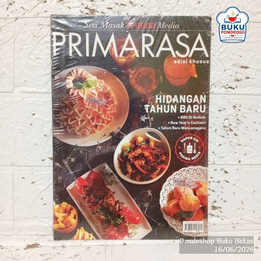 Hidangan Tahun Baru ~ Edisi Khusus - Buku Masak Femina Primarasa Resep Masakan Makanan