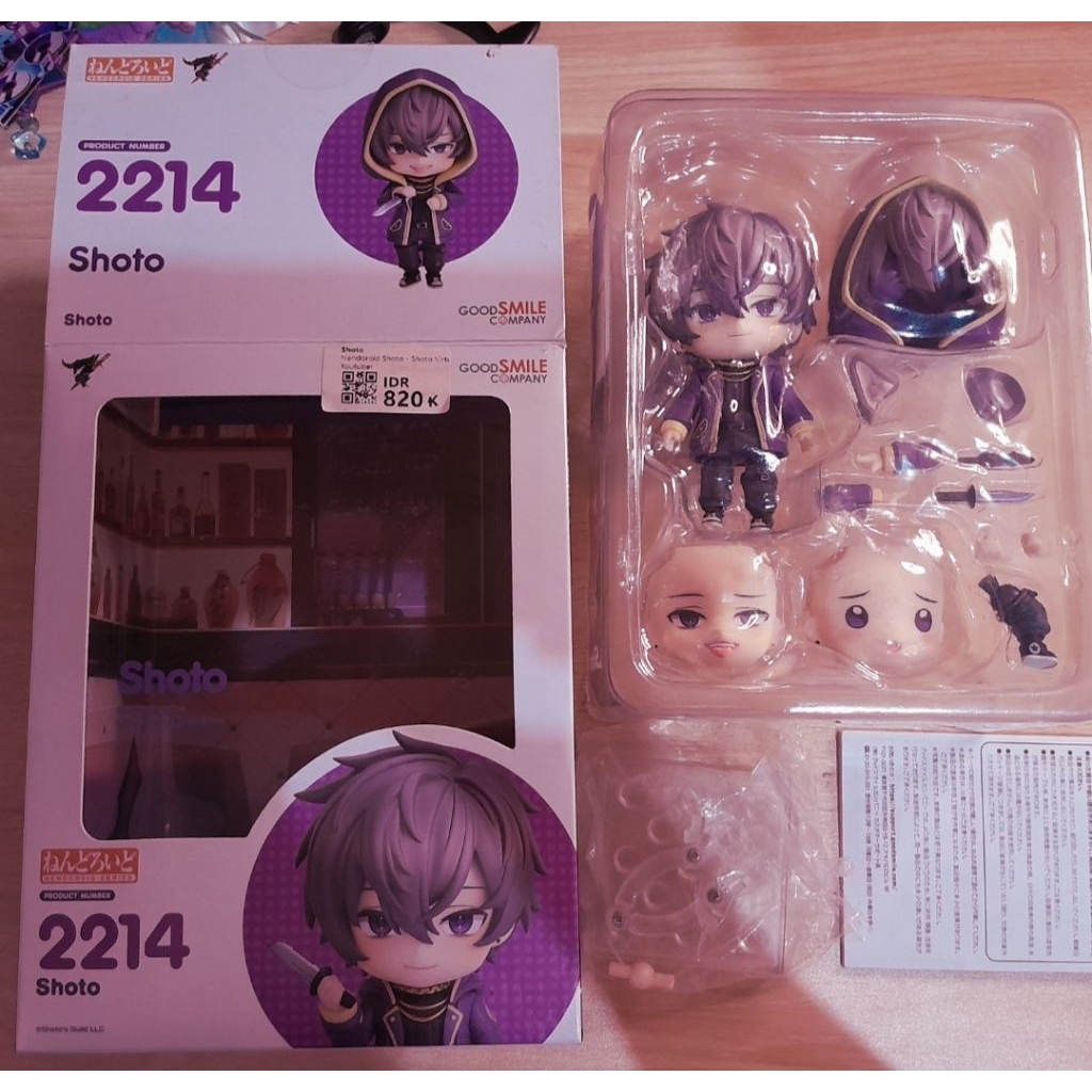 Nendoroid 2214 Shoto (Vtuber) preloved original goodsmile company