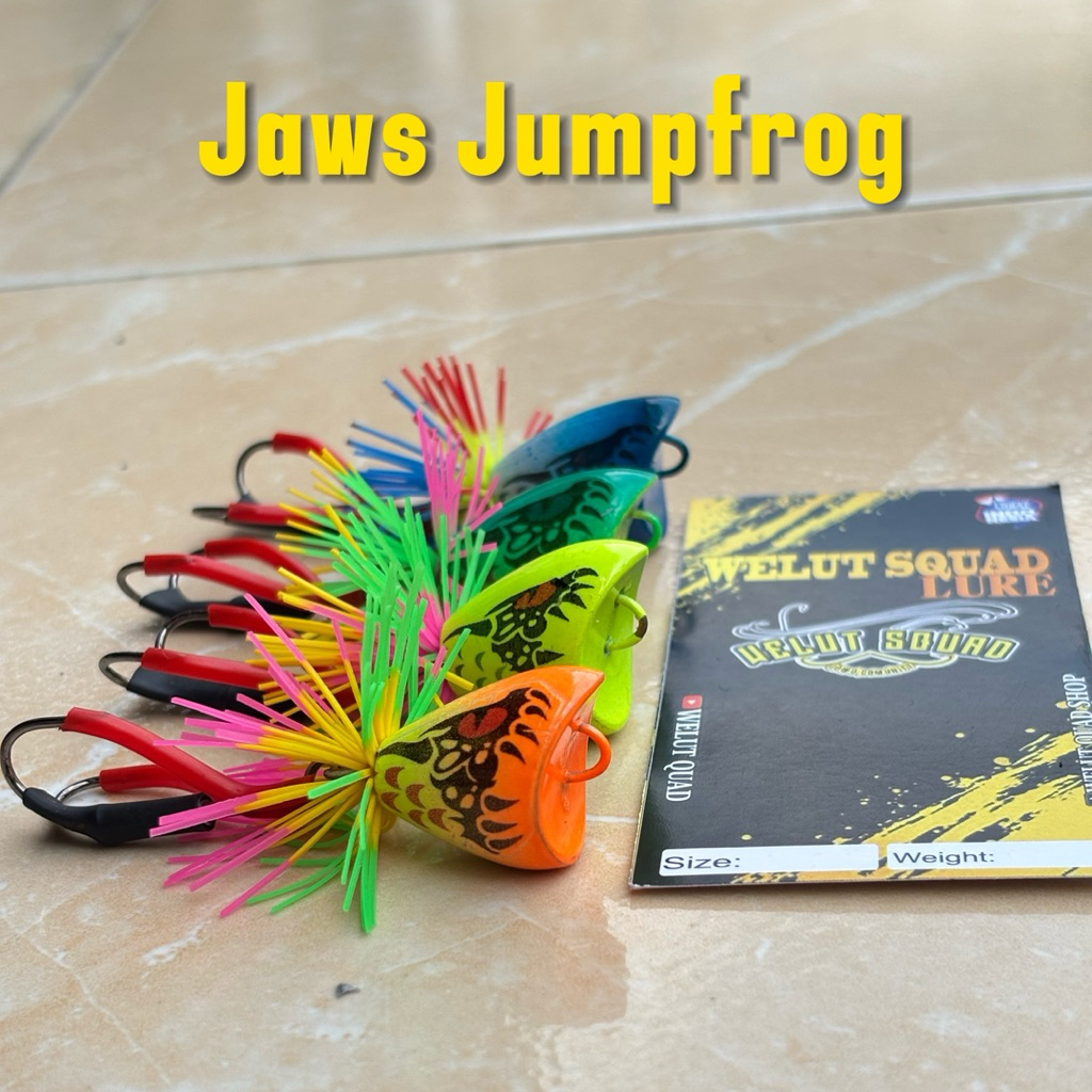 Jumfrog Jaws Mini Ukuran 2Cm Welut Squad