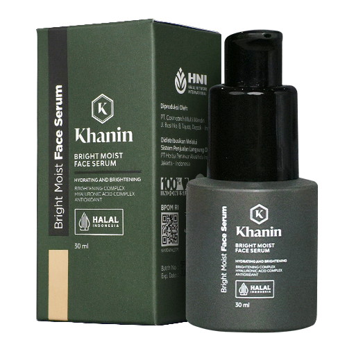 Khanin Serum Mencerahkan Wajah Glowing Dan Putih