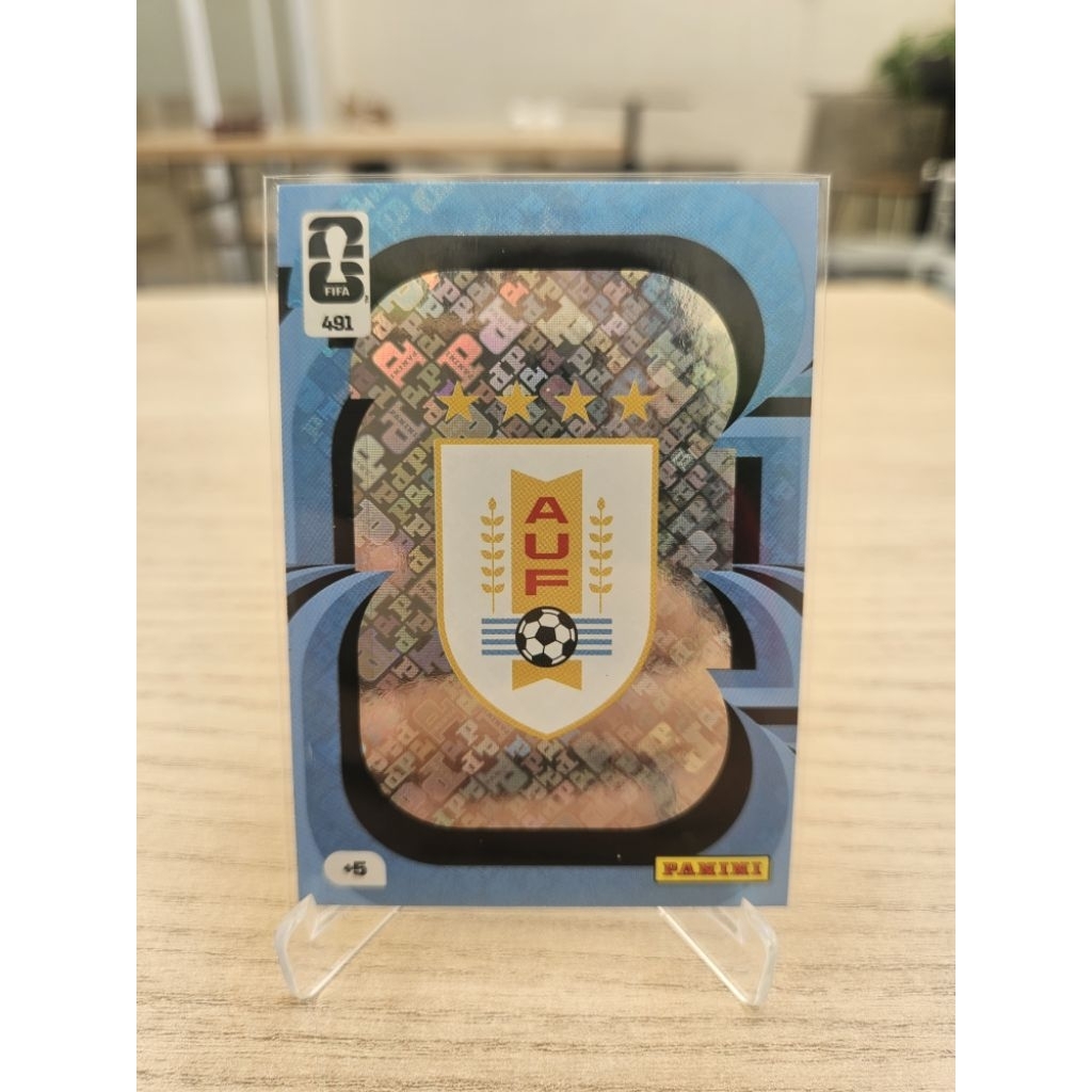 Kartu Panini World Cup 2026 Logo Uruguay