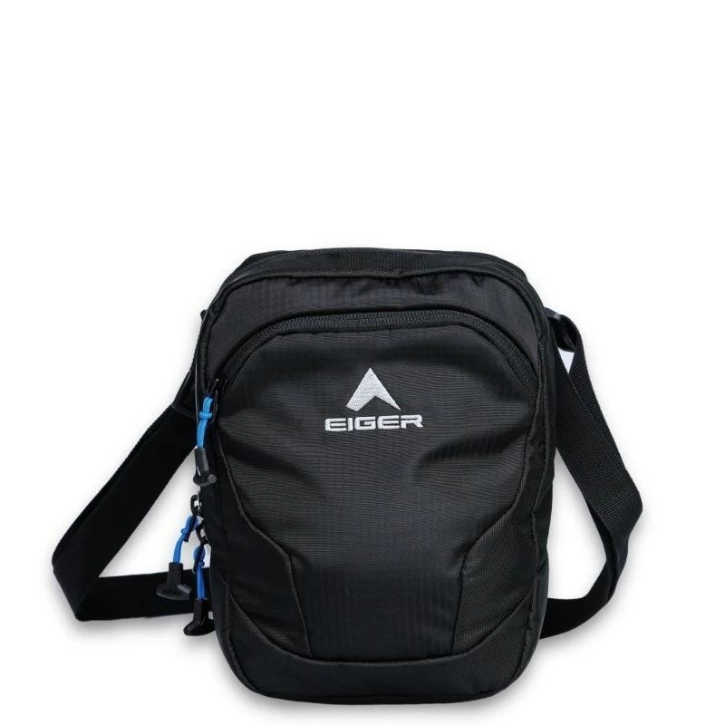 Eiger1989 Tas Selempang Vertical Pouch Tas Pria Hitam Tablet f2 Promo Hari Ini
