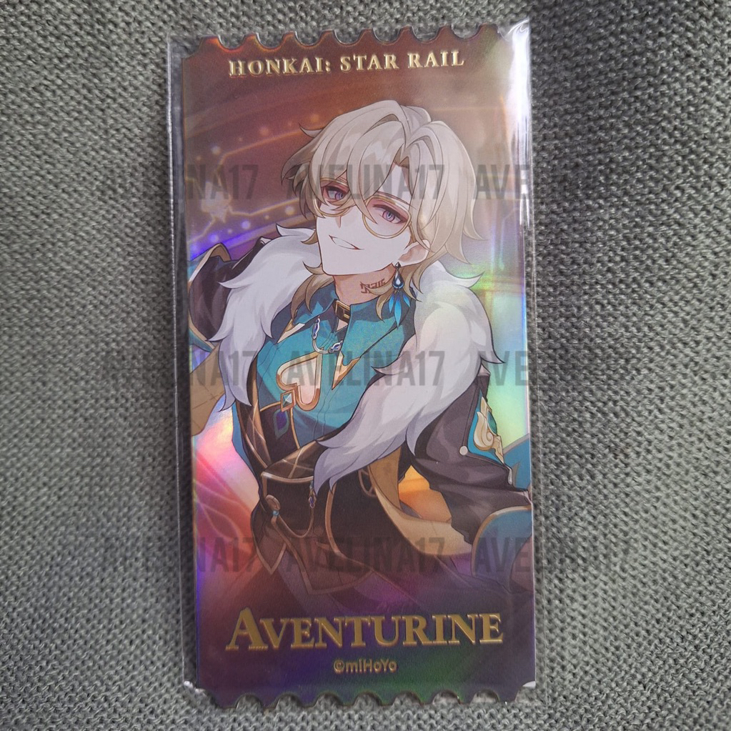 Honkai Star Rail Aventurine Laser Ticket