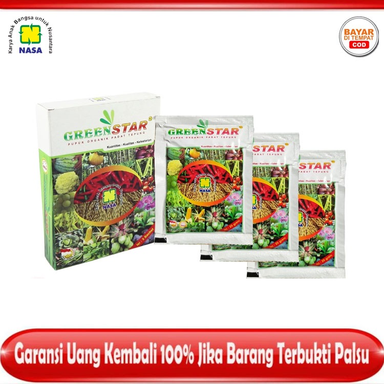 Pupuk Organik Serbuk Greenstar Nasa - Pupuk Nasa