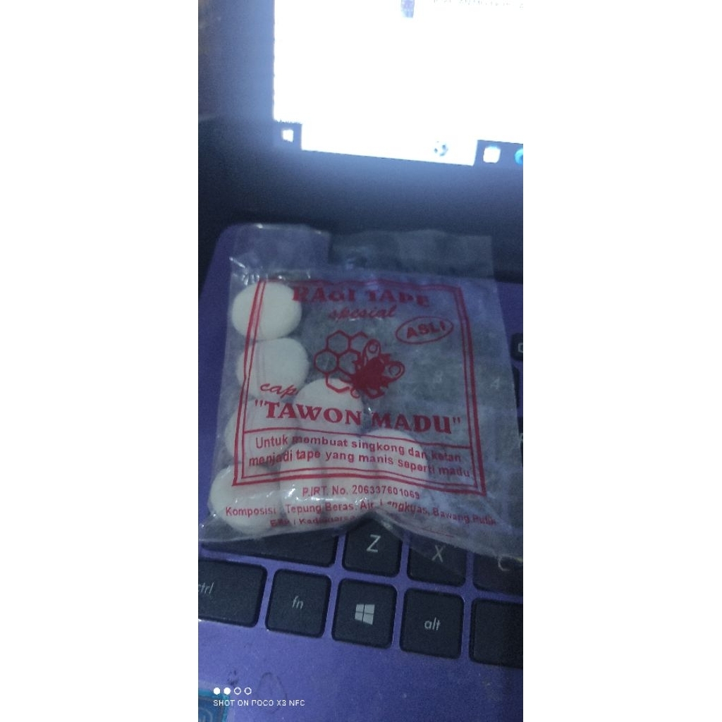 RAGI TAPE TERMURAH RAGI TAPE CAP TAWON MADU ORIGINAL // SPESIAL MANIS SEPERTI MADU (HANYA DIJUAL DIS