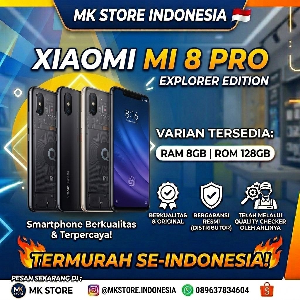 Xiaomi Mi 8 Pro Explorer 8/128Gb No Minus