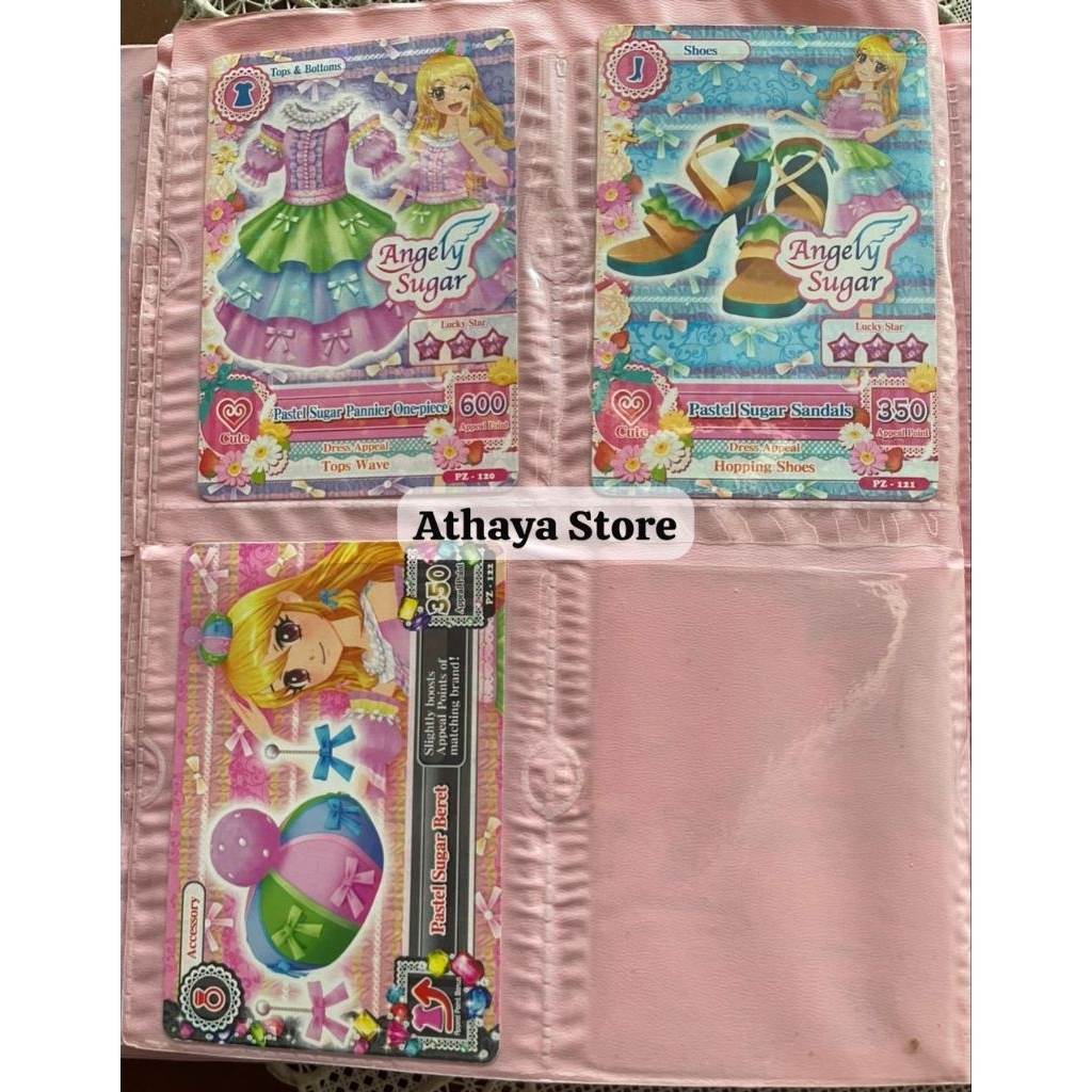 Kartu Aikatsu Pastel Sugar Set - Fanbook Special Bonus