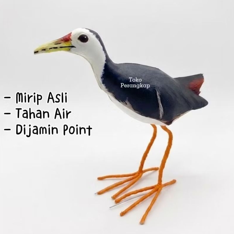 Boneka pikat burung ruak ruak padi terbaru mirip asli