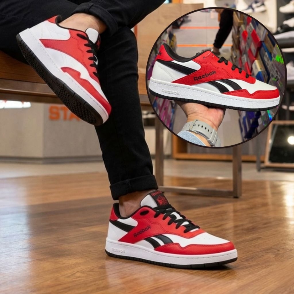 Reebok BB 1000 Men Original Red White