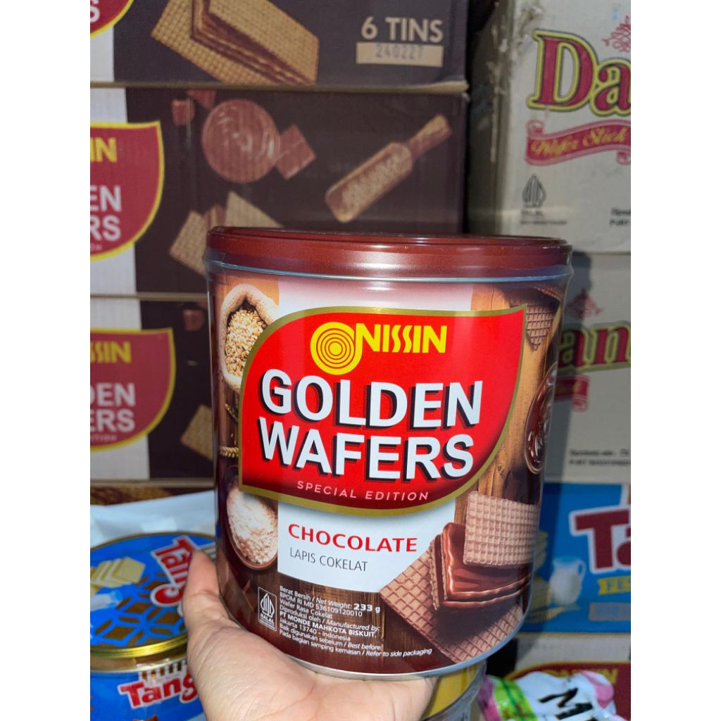 Nissin Wafer Kaleng