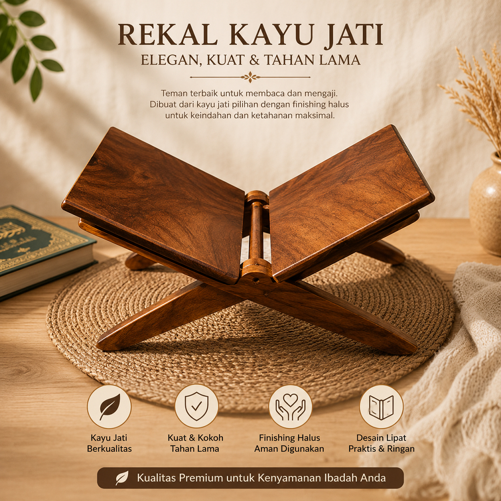 Rekal Alquran | Meja Baca | Meja Baca Alquran