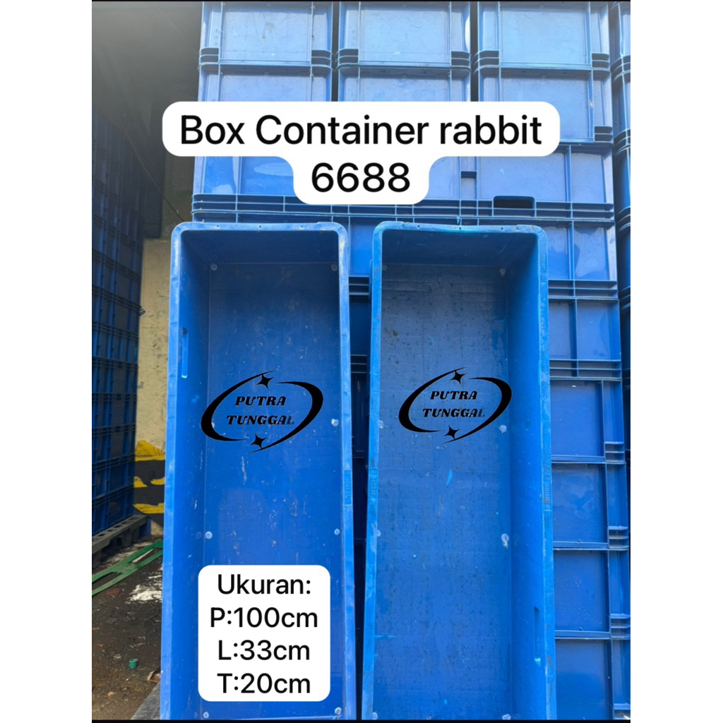 box container rabbit kode 6688