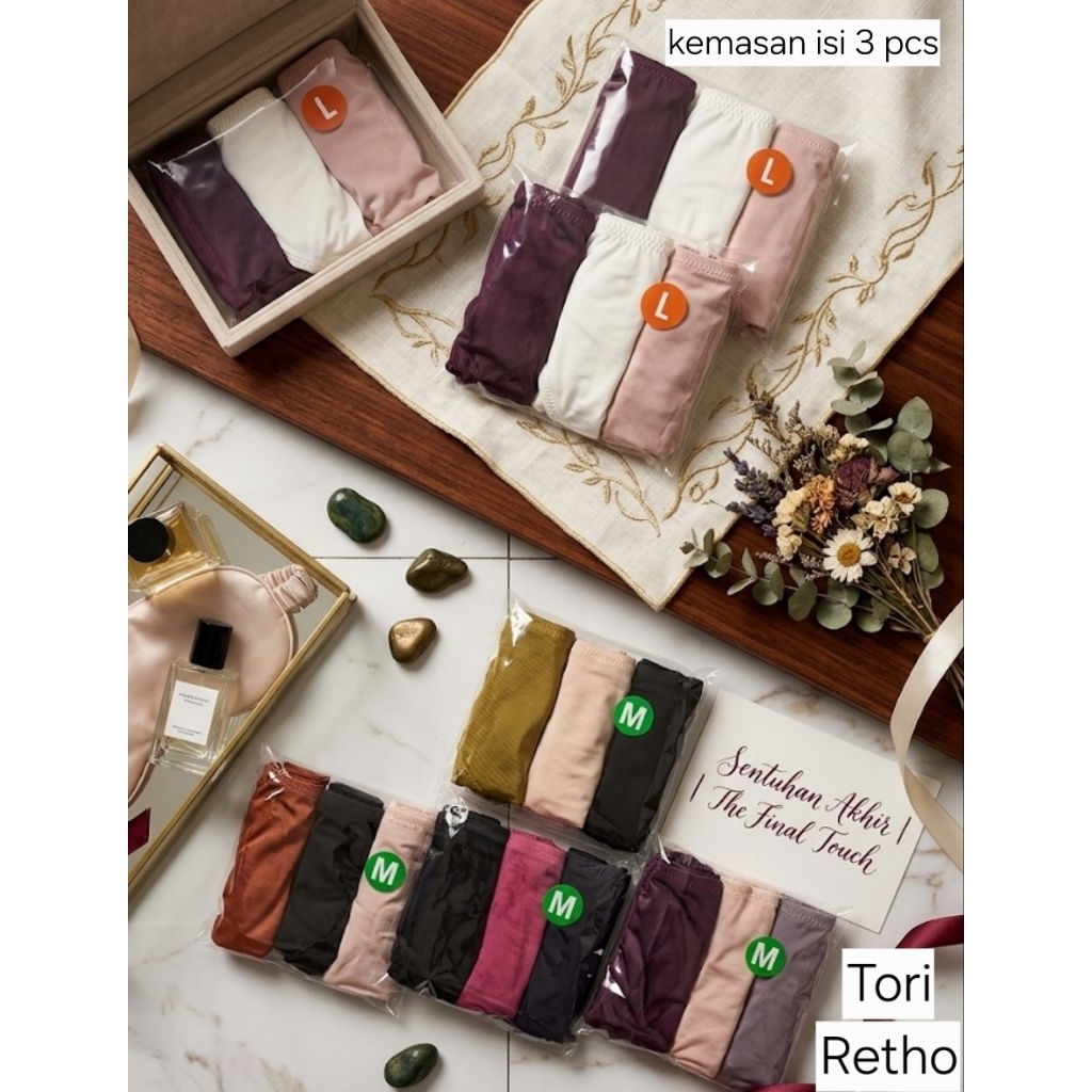 Panty Tori/retho 3 pcs in pack