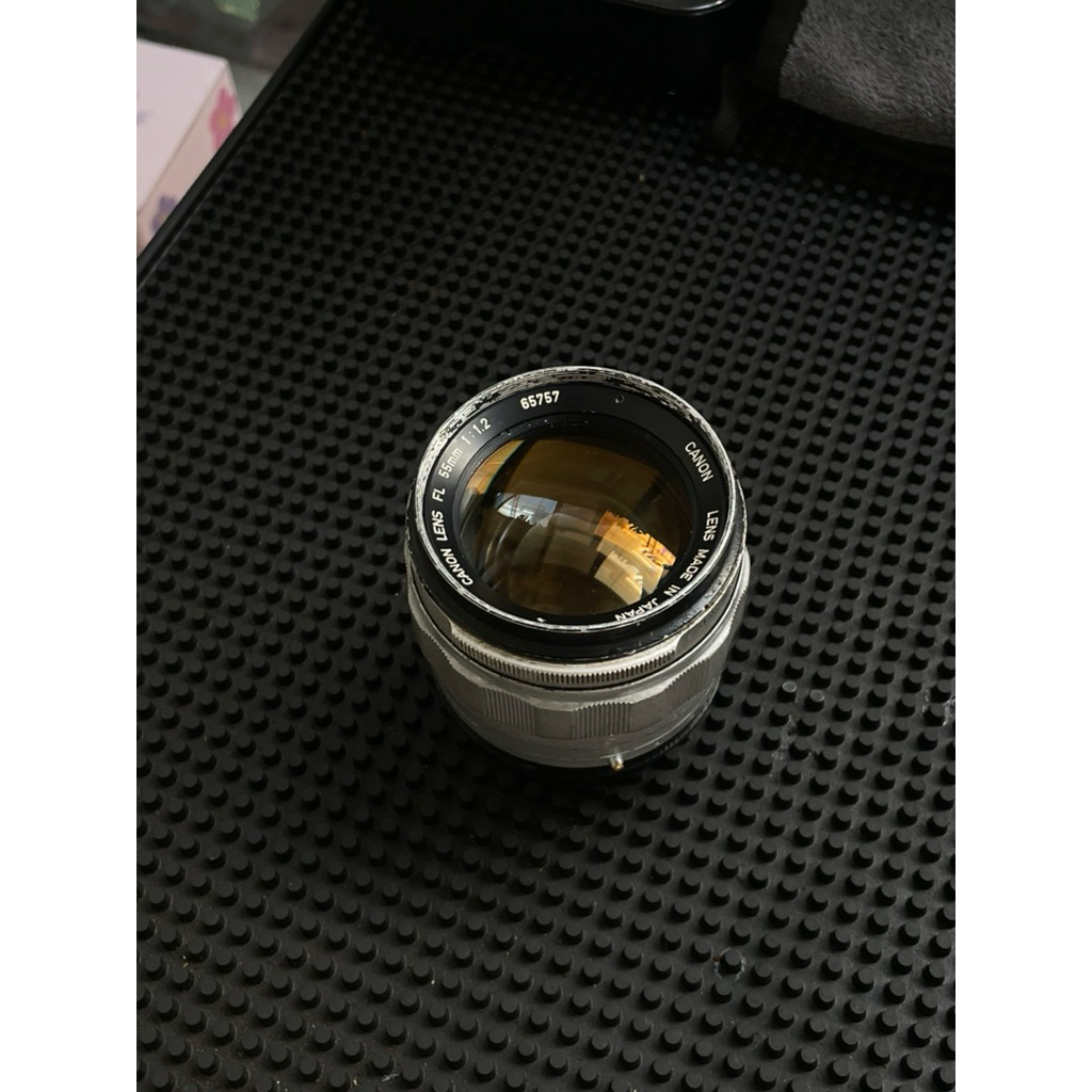 Lensa Canon FL 55mm F1.2 mount EF