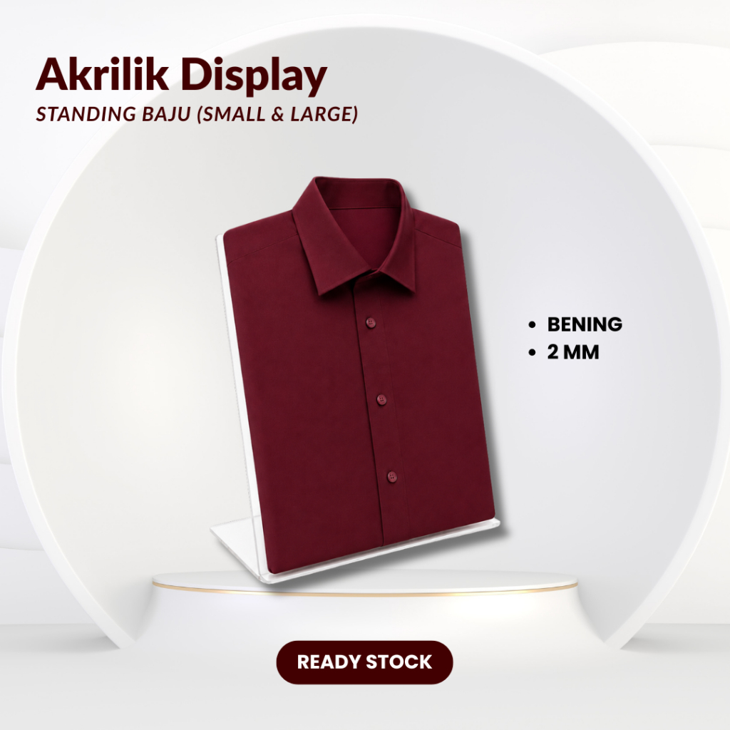 AKRILIK DIPSLAY BAJU/BATIK/GAMIS UNTUK SESERAHAN HANTARAN PERNIKAHAN ENGAGEMENT LAMARAN
