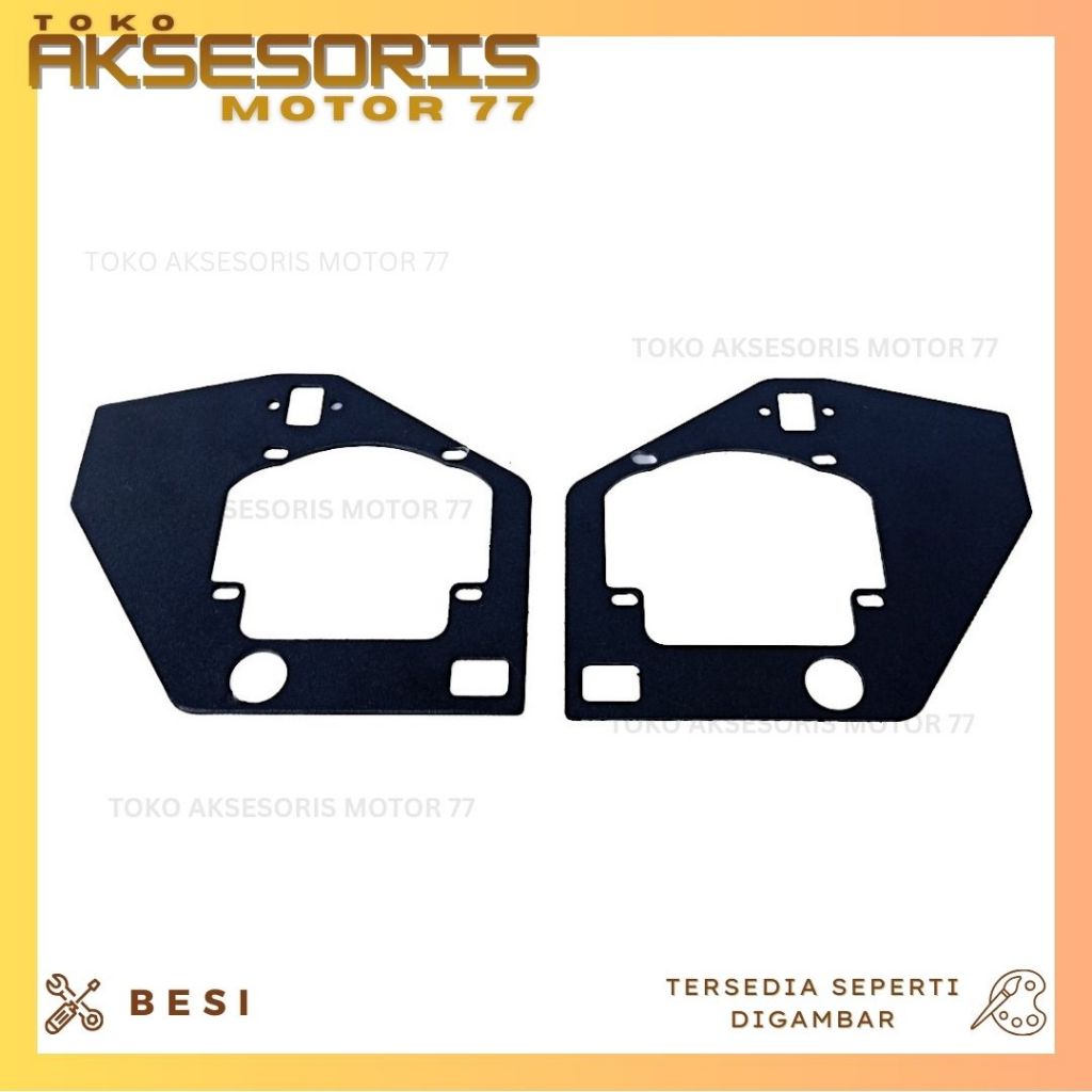 BRACKET LAMPU BILED PROJIE AES KENZO VINYX CR7 TURBO SE 2.5 INCH ZX25R ZX 25 R NINJA 250 FI NEW ATAU