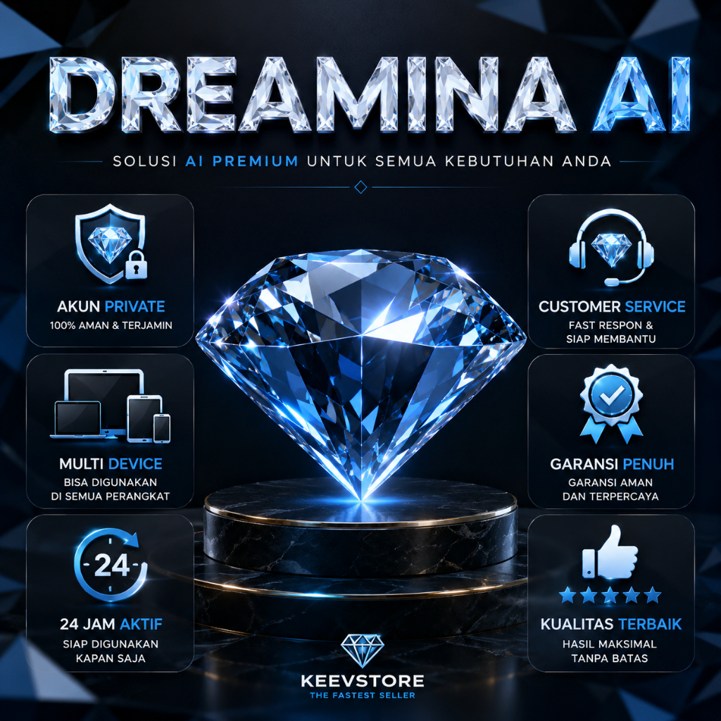Dreamina AI PREMIUM Garansi 1 Bulan