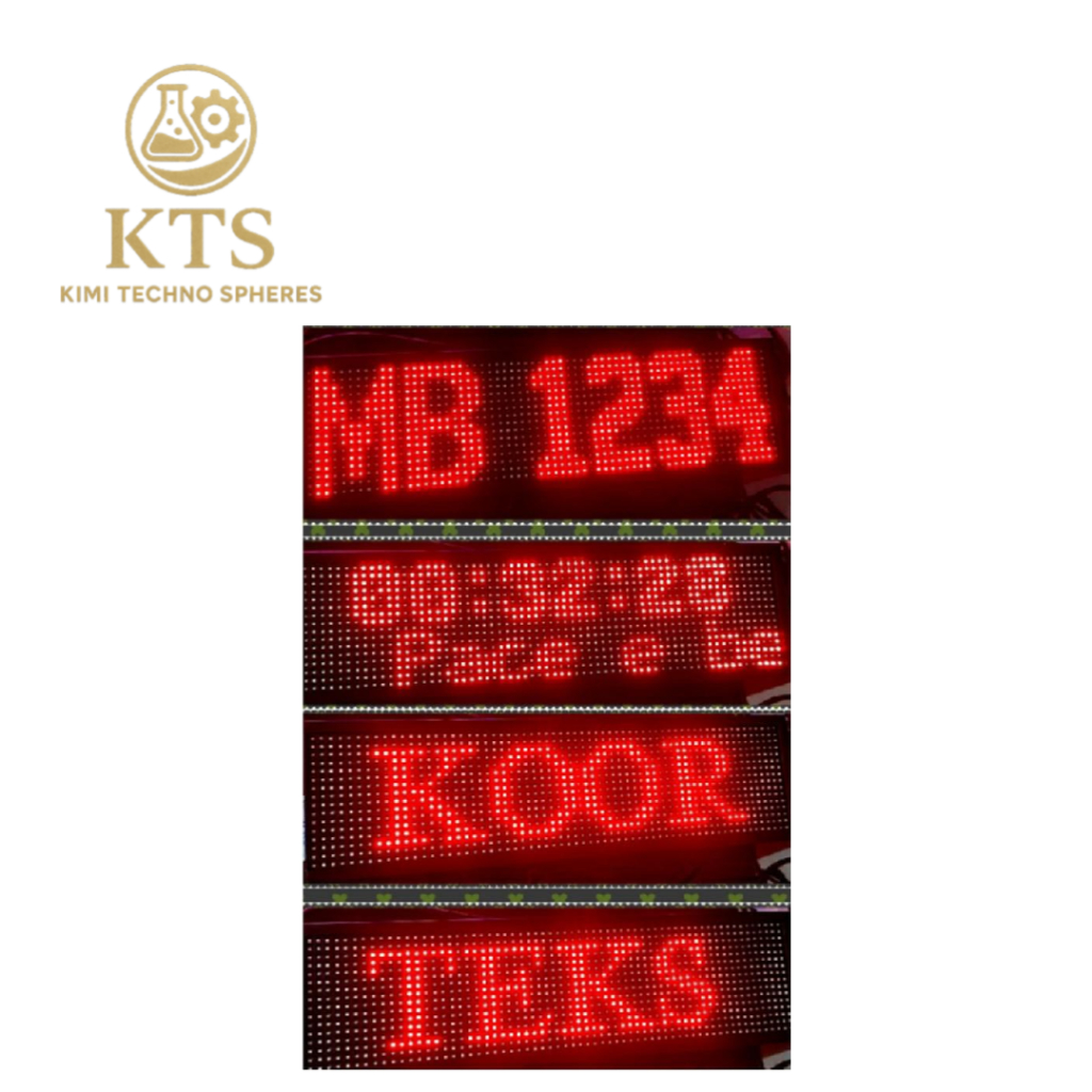 Display Gereja WIRELLES Penampil Halaman Kitab LED 4 Digit Angka