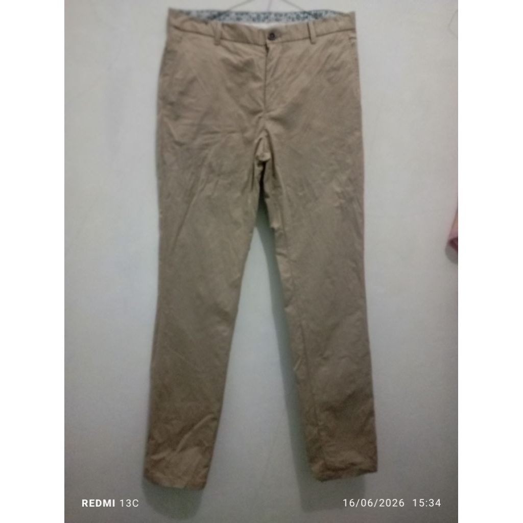 preloved celana panjang chino pria franco ferraro like new