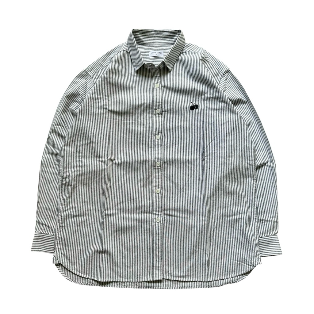 Kemeja kirsh X anoblir stripe  uk fit M
