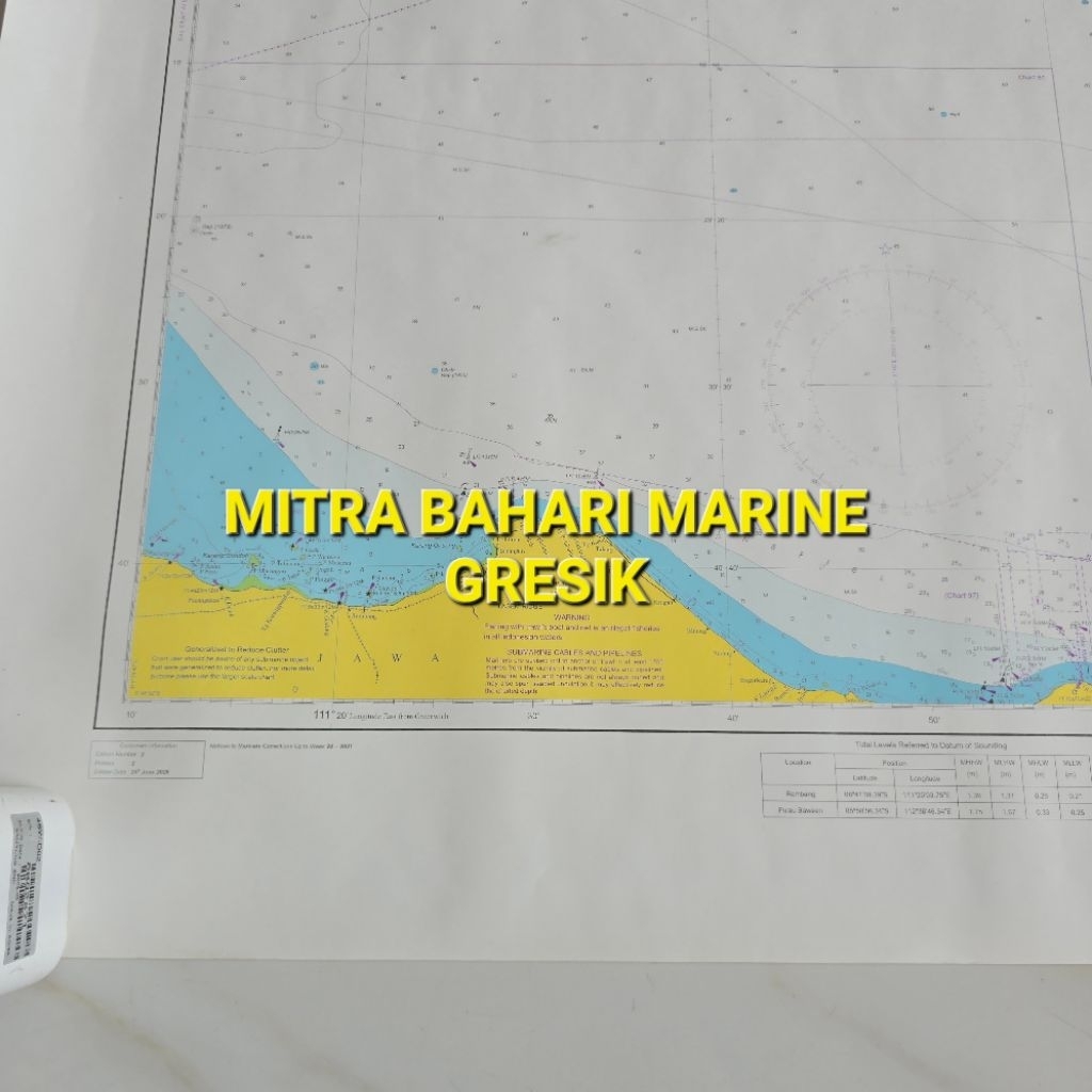 Peta Laut No. 517 / Peta Laut Indonesia