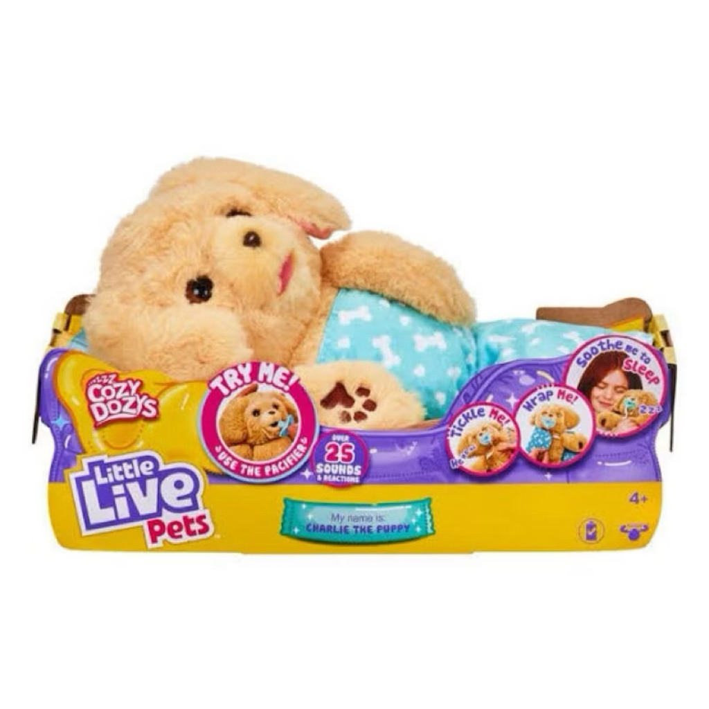 [ NEW ] LITTLE LIVE PET Cozy Dozy Charlie The Puppy