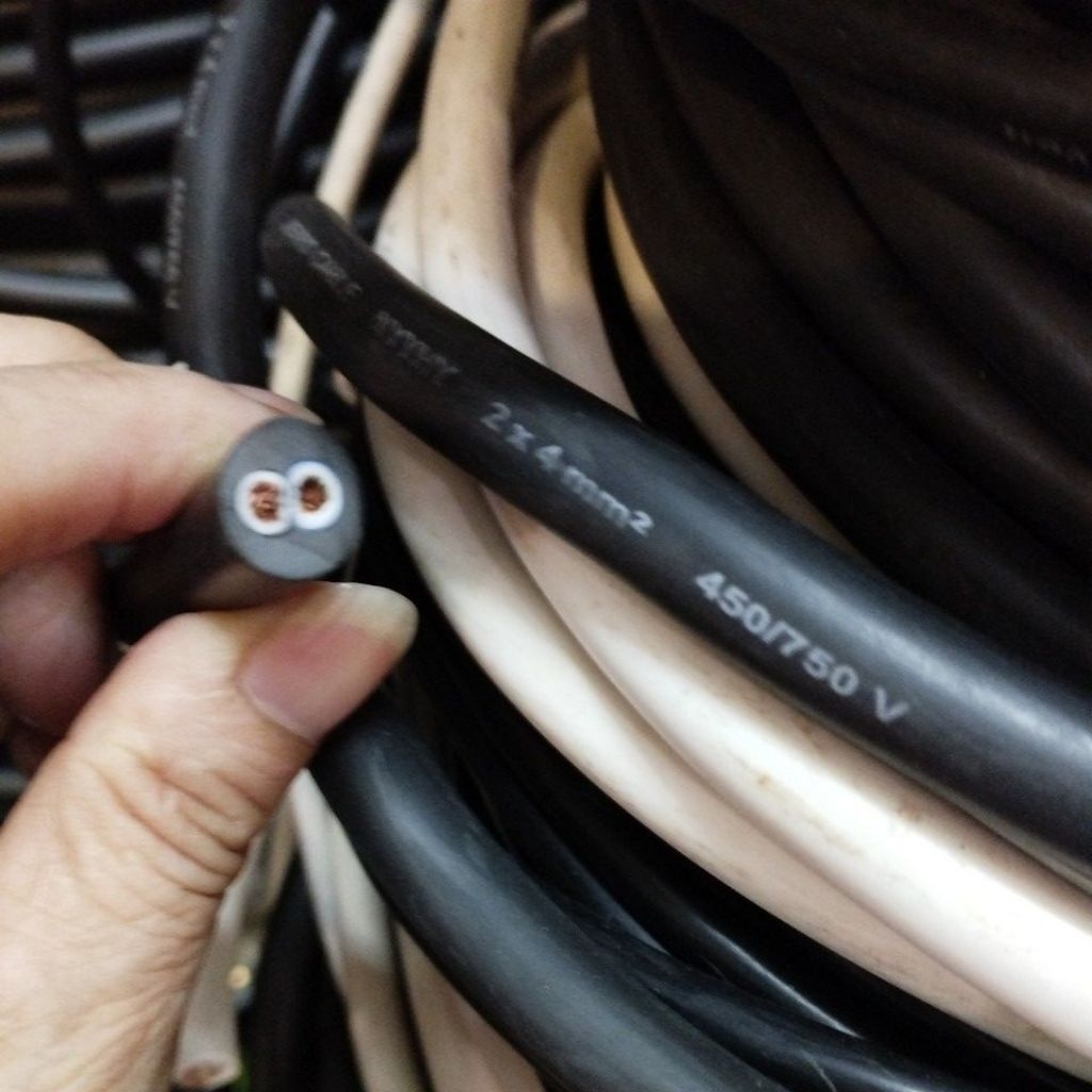 KABEL SERABUT NYYHY 2X4MM 2X4 MM JEMBO 100 METER