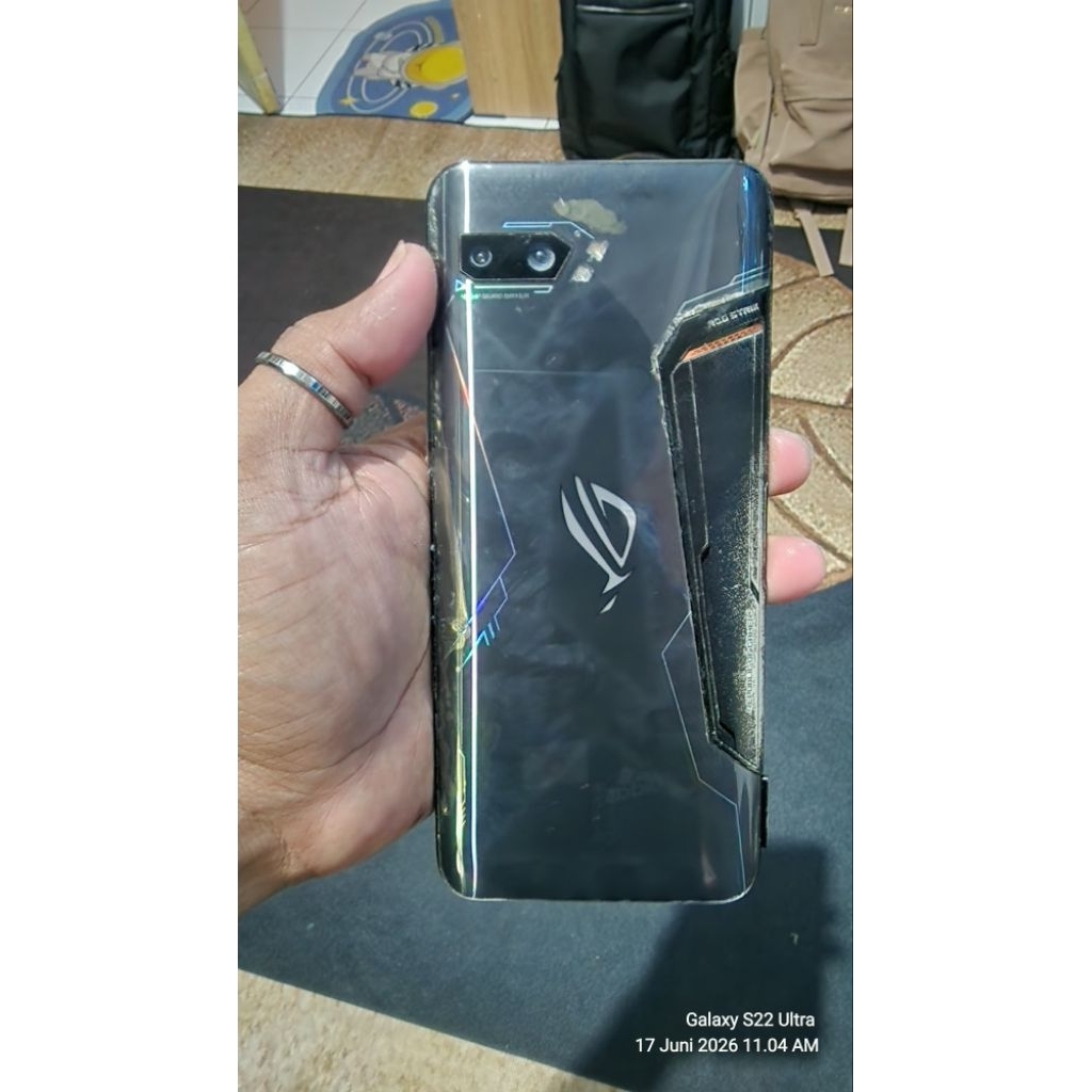 ASUS ROG PHONE 2 BATANGAN MINUSAN BACA