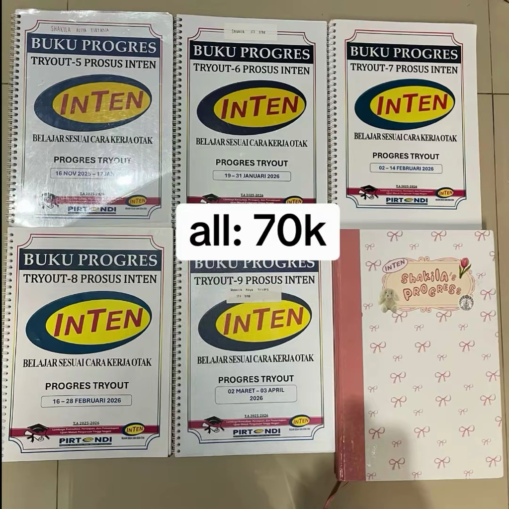 Try Out INTEN 1 - 9