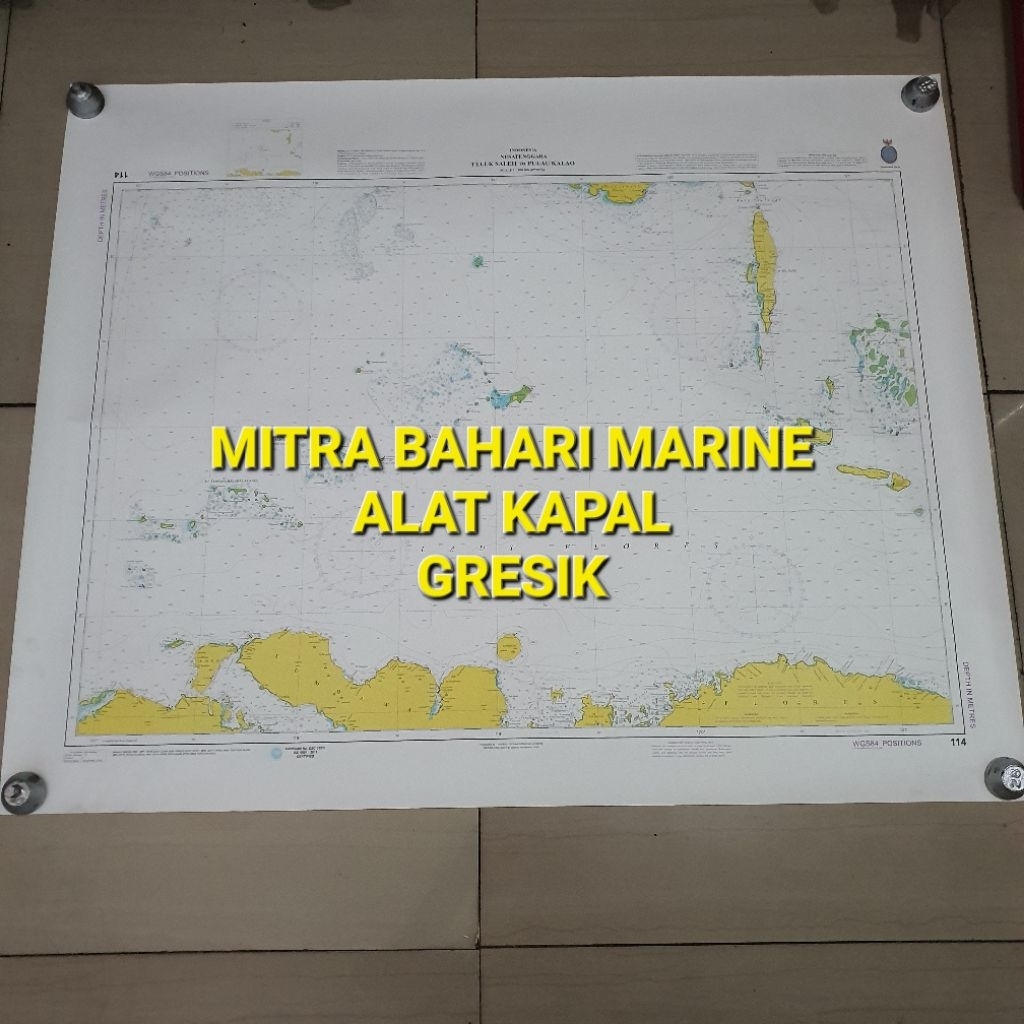 Peta Laut No. 114 / Peta Laut Indonesia