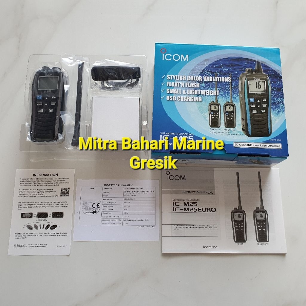 HT VHF Marine Icom IC M25