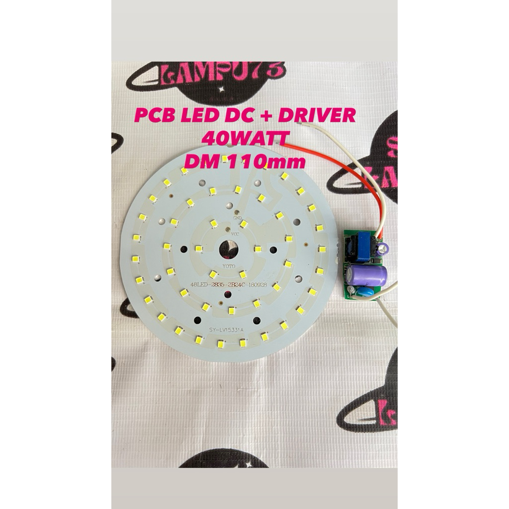 PCB LED DC 40W+DRIVER