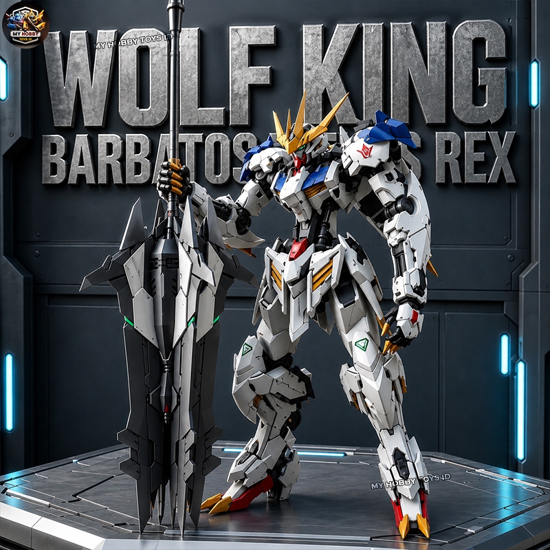 Action Figure Gundam Barbatos Lupus Rex Wolf King Metal Frame Model KIT Non Bandai