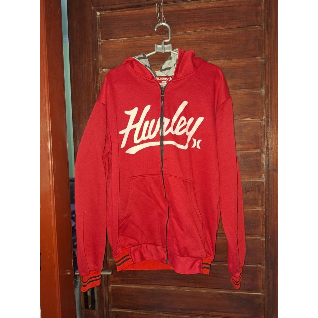 Hurley zip-up hoodie preloved