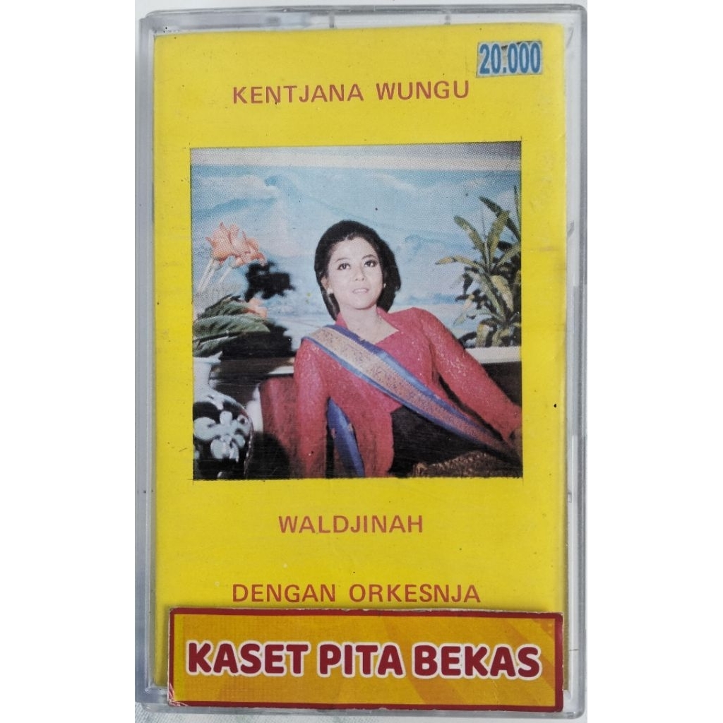 kaset pita bekas Waljinah kentjana Wungu
