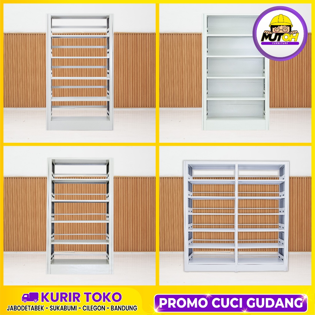 MUTOH SERIES | Rak buku perpustakaan lemari besi perpustakaan