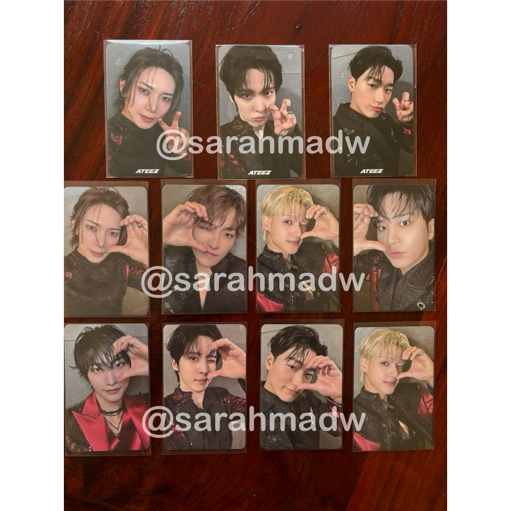 [Baca Deskripsi] Photocard PC ATEEZ World Tour In Your Fantasy Incheon YUNHO YUNHWA YEOSANG MINSANG 