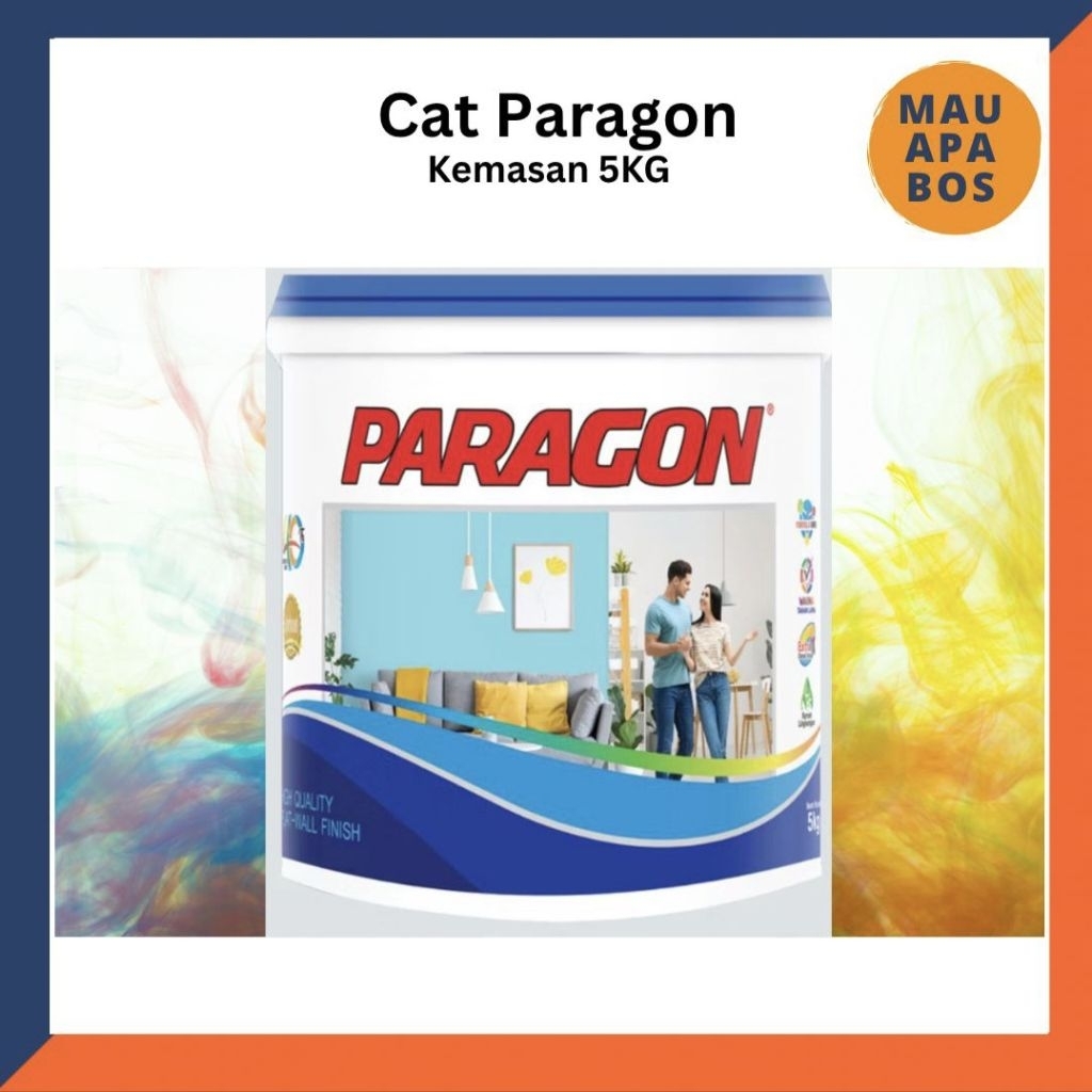 Cat Tembok Paragon 5kg / Paragon 5 kg PUTIH