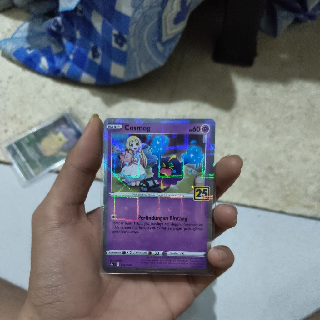 Cosmog 25 TH Mirror foil Ver indo