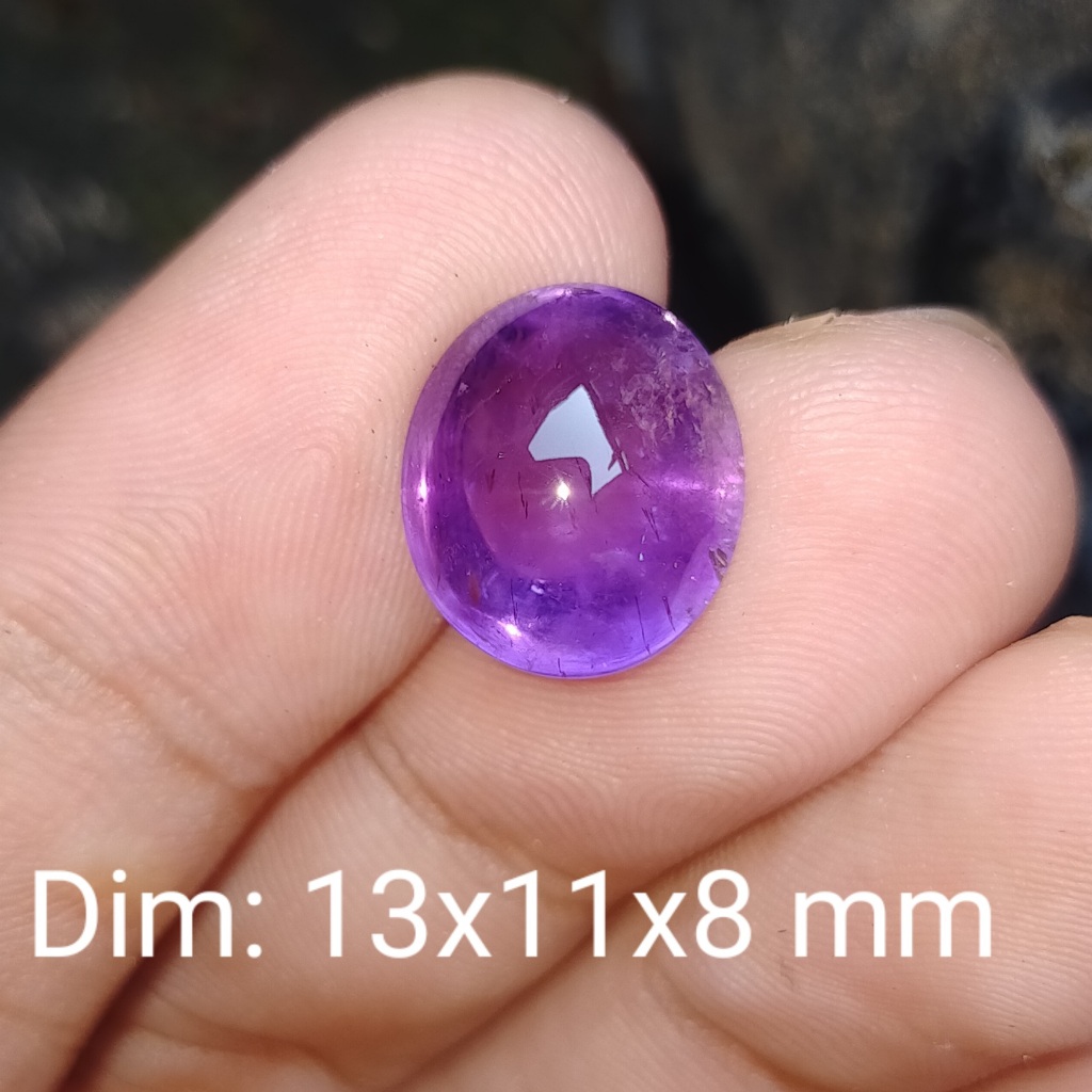 BATU KECUBUNG UNGU ASLI KALIMANTAN cek batu lainnya yaman api wulung opal bacan permata kalimaya kin