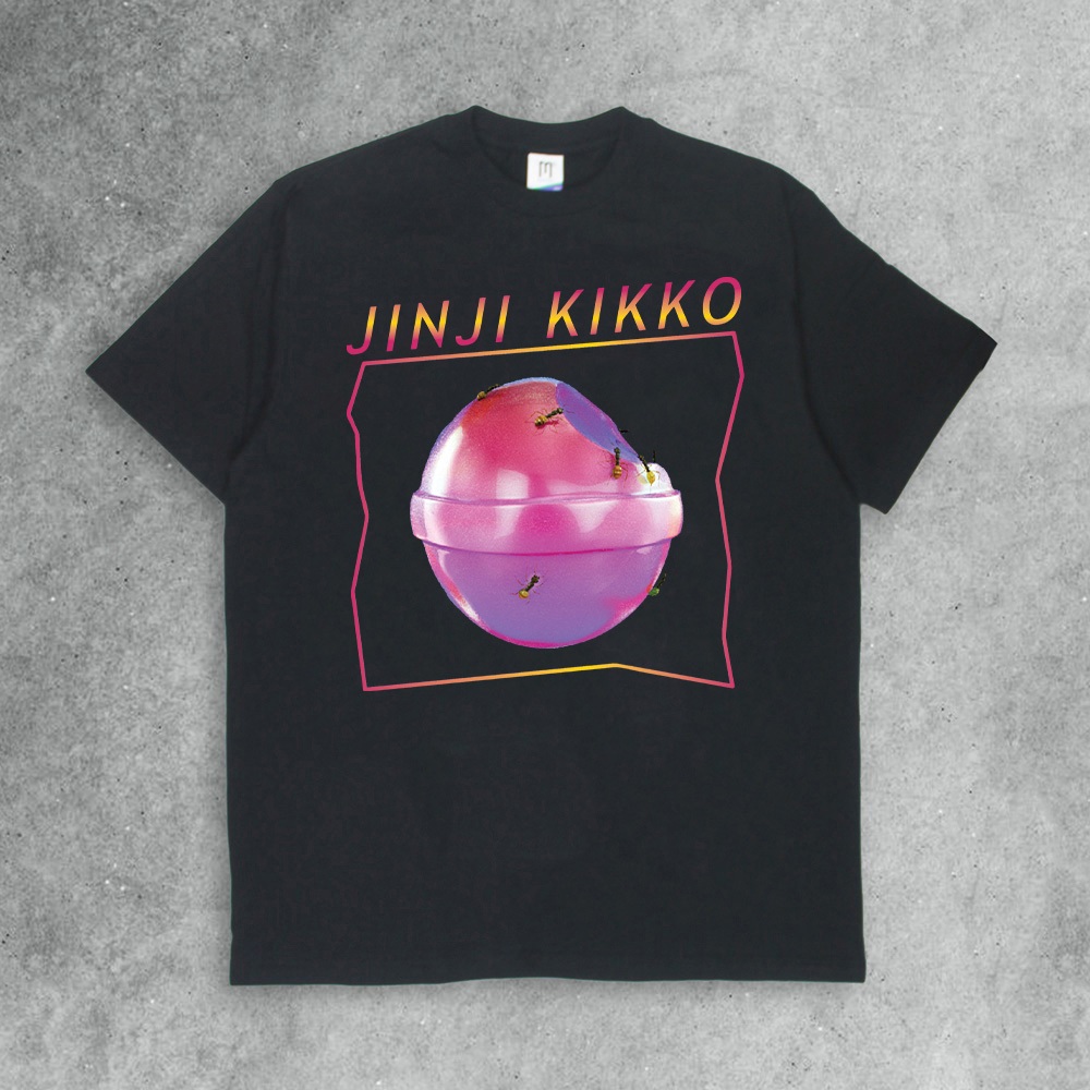 Kaos Jinji Kikko Sunset Rollercoaster Tshirt Mercandise