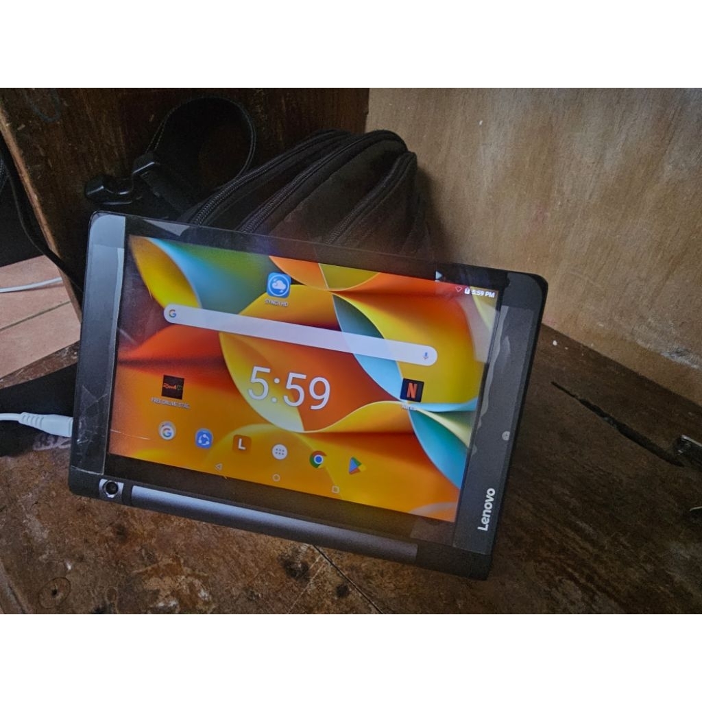 yoga tab 3 2/16 minus lcd pecah bisa buat nonton live tv stream via apk
