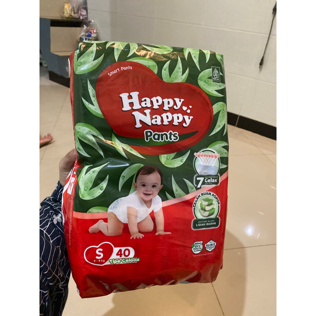 COD TERMURAH PEMPES HAPPY NAPPY PANTS S CELANA ISI 40