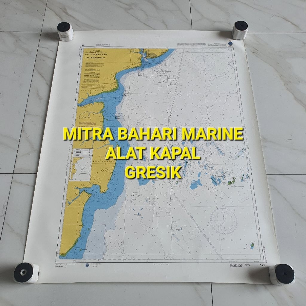 Peta Laut No. 125 / Peta Laut Indonesia