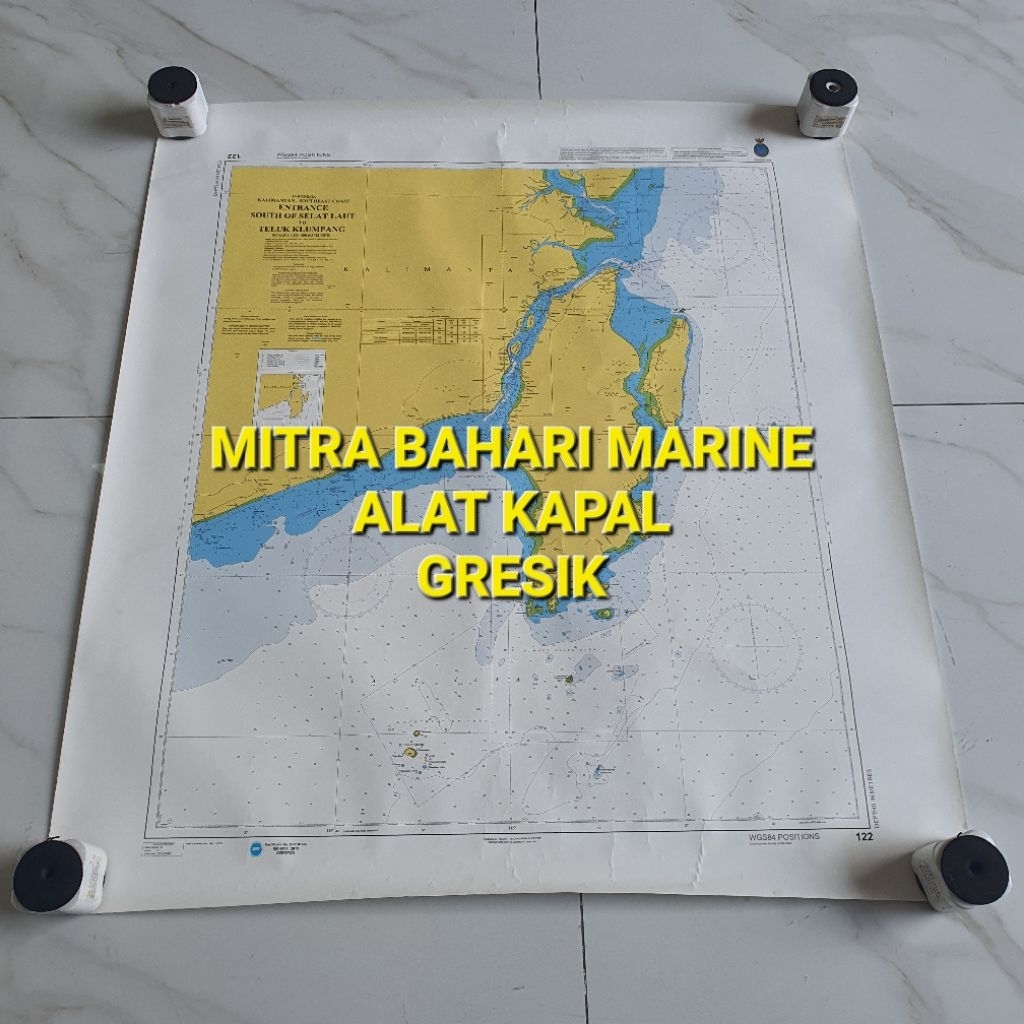 Peta Laut No. 122 / Peta Laut Indonesia