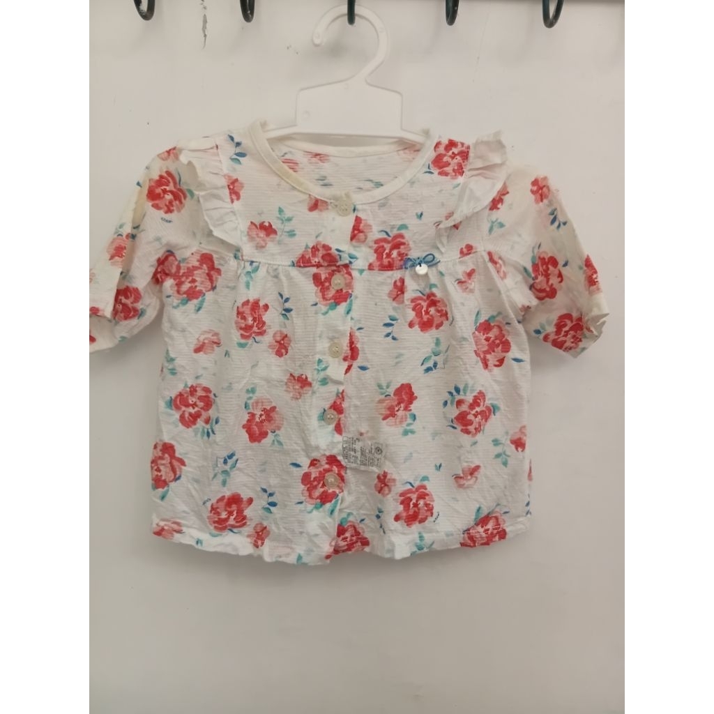 BAJU ATASAN VINTAGE ETTOI SZ 12 BULAN