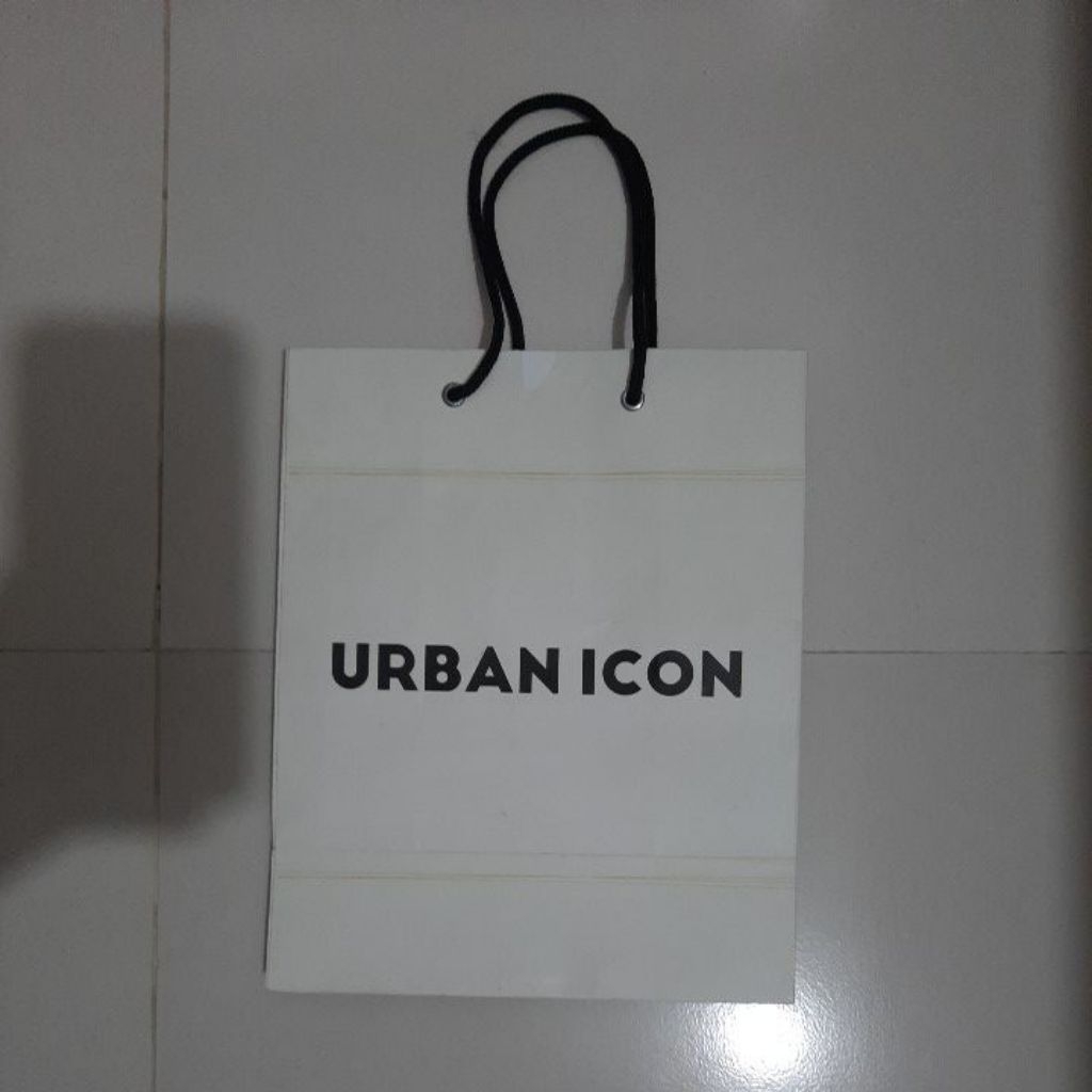 ORI+NO Second Paper Bag Urban Icon 20x25cm Tas Belanja