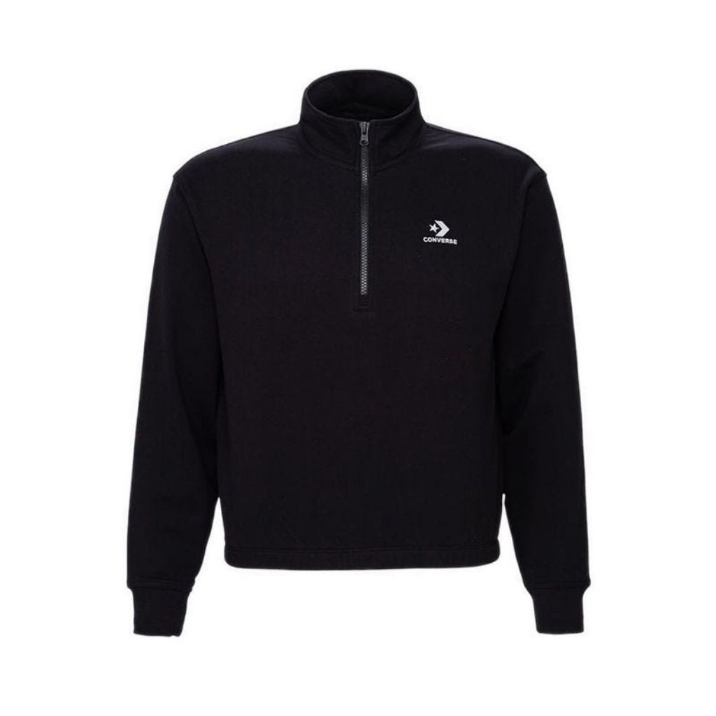 Jaket Converse Half zip Black - Original 100% BNIB (Resmi PT. MAP)