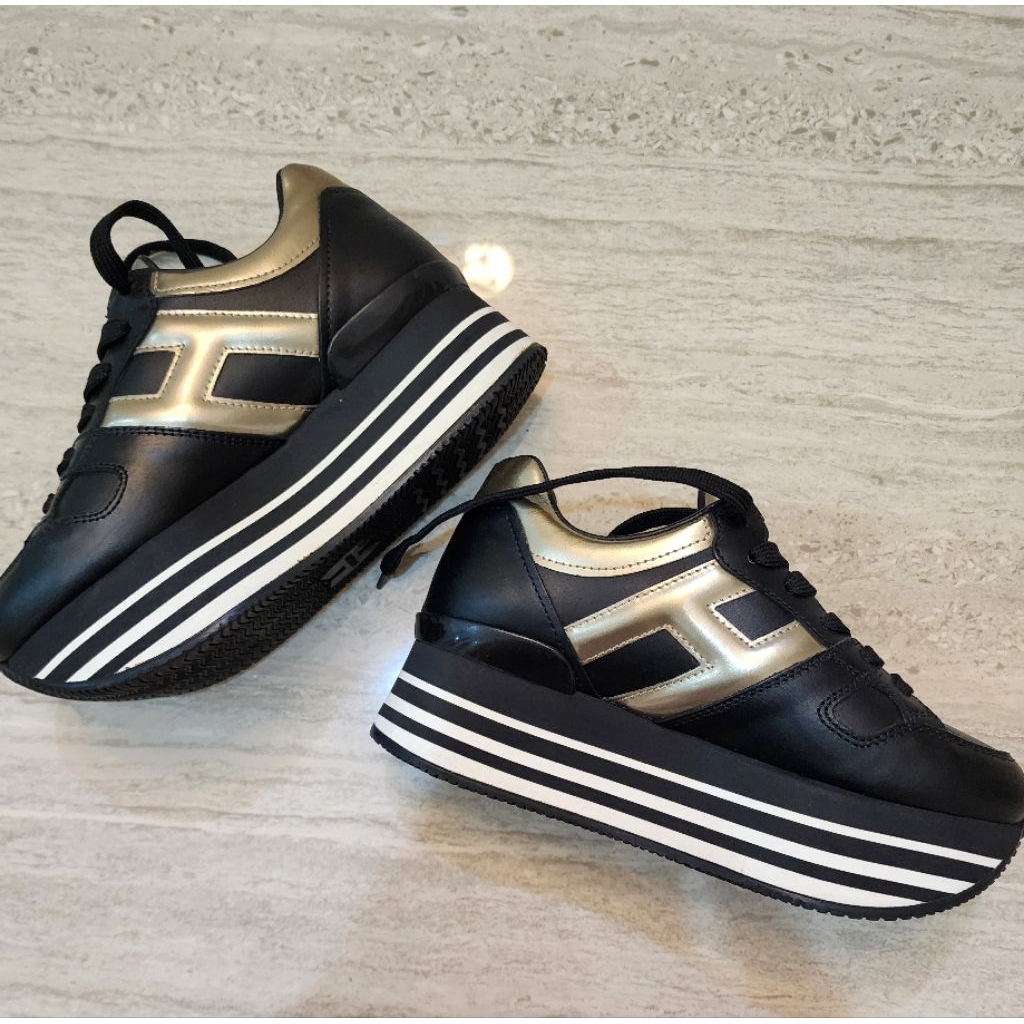 Hogan Black Sneakers size 35.5